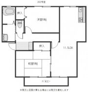 ウィンディアfurubayasiの間取り画像