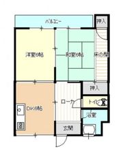 重間ビルの間取り画像