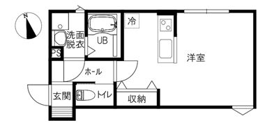 ユーフォリア三馬の間取り画像