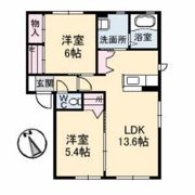 クレセオ口田の間取り画像