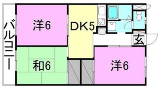 レーベンイケダ土居田2の間取り画像