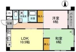 松下マンションの間取り画像