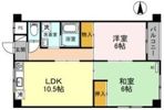 松下マンションの間取り画像