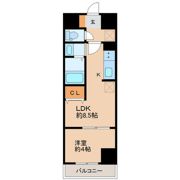 アスコット六丁の目の間取り画像