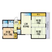 寺塚ニューハイツの間取り画像