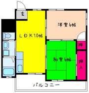 DON喜訪邸の間取り画像