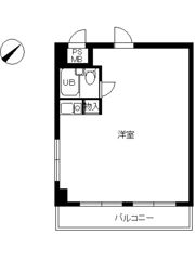 スカイコート横浜日ノ出町の間取り画像