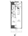 WORVE横浜伊勢佐木町の間取り画像