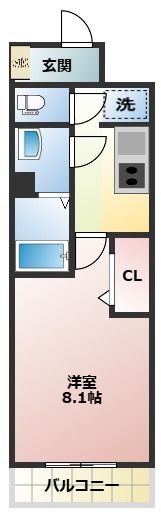 サムティ上新庄レジデンスの間取り画像