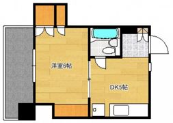 倉本第一ビルの間取り画像