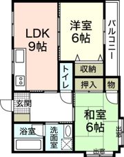 サンピア21ナカムラの間取り画像