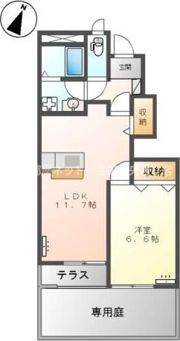 ヴァンルージュⅡの間取り画像