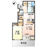 カーサ ESⅡの間取り画像