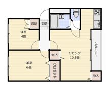 光明マンションの間取り画像