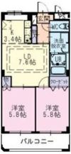 AI DAITOKUⅡの間取り画像