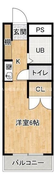 セゾンAGAの間取り画像