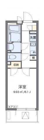 クレイノフラーズ アント ルポの間取り画像