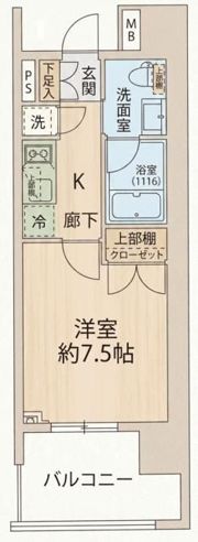 スパシエ上野ステーションプラザの間取り画像