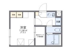レオパレスKMSの間取り画像