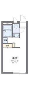 レオパレスSnowFlower98の間取り画像