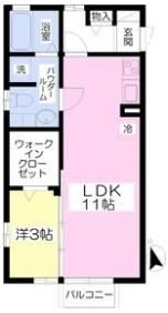 ディアコートの間取り画像