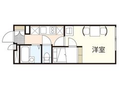 レオパレス東久保の間取り画像