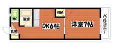 第2スカイビルの間取り画像