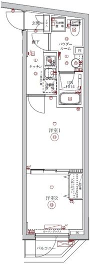 ユリカロゼ東武練馬の間取り画像