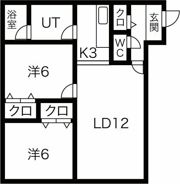ポプリ恵み野の間取り画像