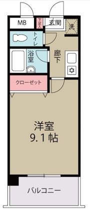 リバレインの間取り画像