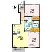 シエロ Ⅱの間取り画像