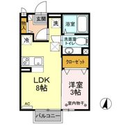 グローリア Cの間取り画像