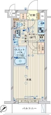 ルーブル横濱矢向弐番館の間取り画像