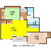 ラフィーネ若杉の間取り画像