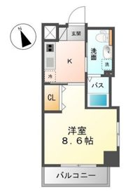 サンライズ昭和の間取り画像