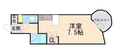 インパサディナの間取り画像