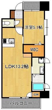 ギャラクシーヴィーラブライトの間取り画像