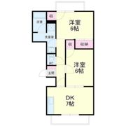 ライトアップ萩丘1番館の間取り画像