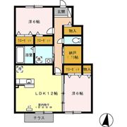 ソルジェンテの間取り画像