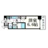 プレサンス心斎橋ブライトの間取り画像
