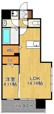 LEGEND筒井の間取り画像