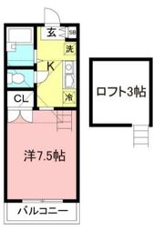 シャトルⅡの間取り画像