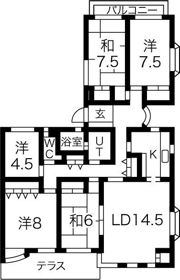 シティアーク表山の間取り画像