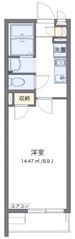 クレイノシャトーブランカⅡの間取り画像