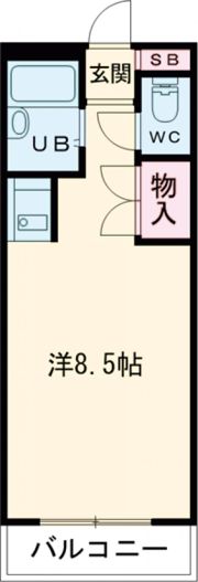 フォルム熊大前の間取り画像