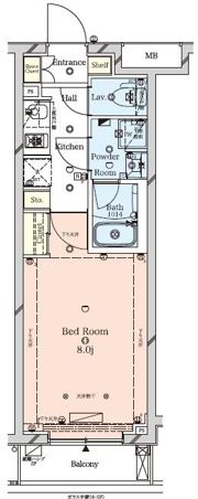 ラフィスタ墨田5丁目の間取り画像