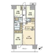 プレミスト新小岩ルネの間取り画像