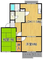 タウニィ光貞の間取り画像