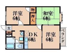 グリーンハイツ堅田の間取り画像