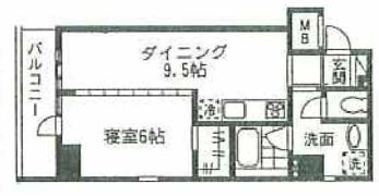 ラフィネ小竹向原の間取り画像